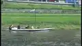 Bootscharter Strohbach aus Krippen auf der Elbe unterwegs